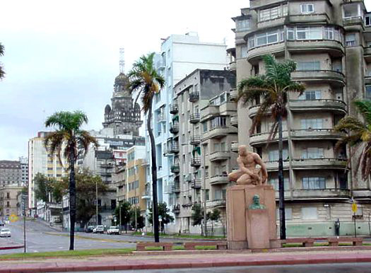 Calle Ciudadela desde Rbla. Gran Bretaa