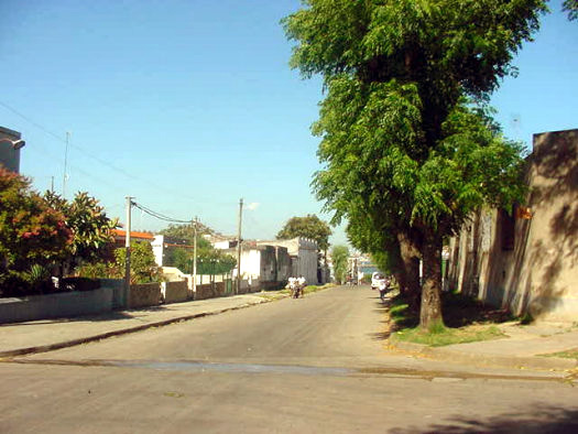 Calle Rusia entre Portugal y Chile