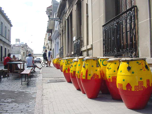 Tambores de Candombe Aduana